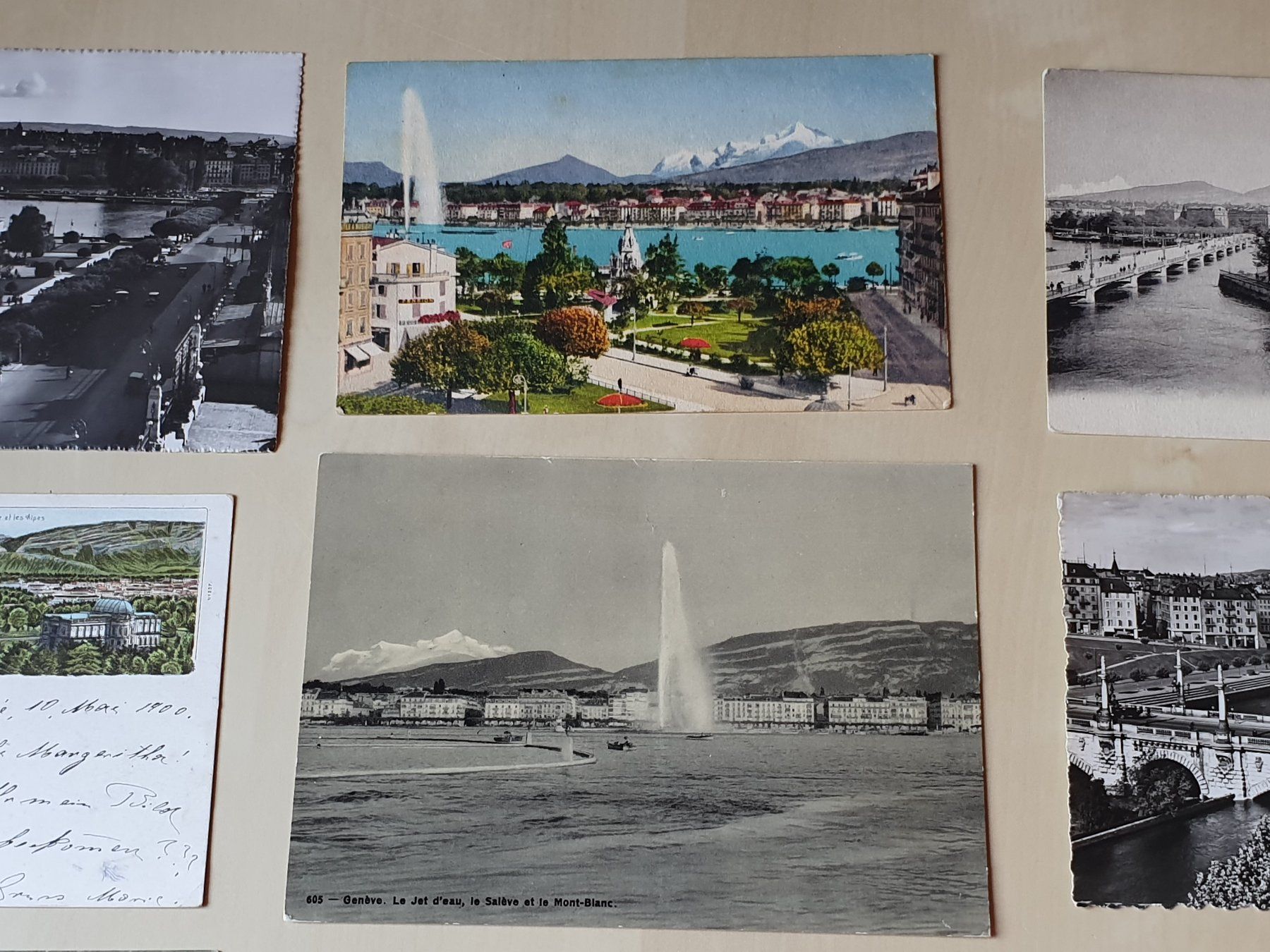 Cartoline postali: 14 x Karten Genf ab 1900 – Usato da Stansstad venduto da collectorsshop 2