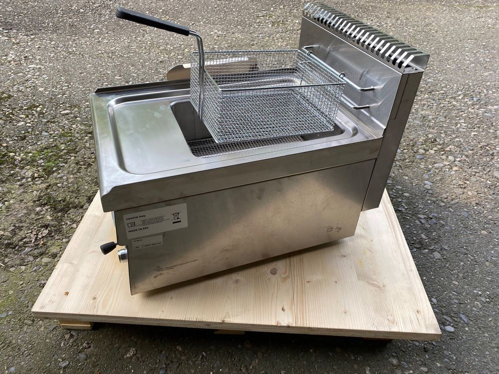XFLYP Frittierkorb, Faltbares Dampfspülsieb Sieb Fritteuse Werkzeug