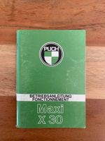 PUCH Maxi X30 - Betriebsanleitung / manuel d’emploi