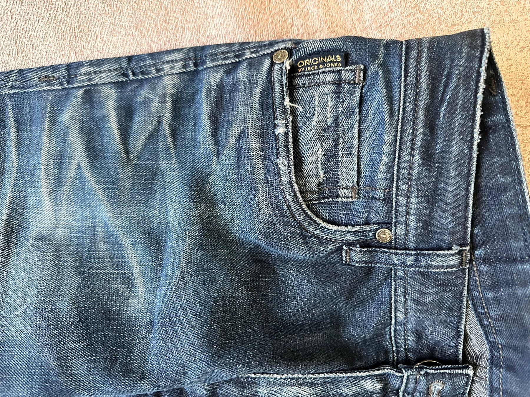Jeans: Original Jack Jones Blau Hose – Usato da Allenwinden venduto da Tba_20 3