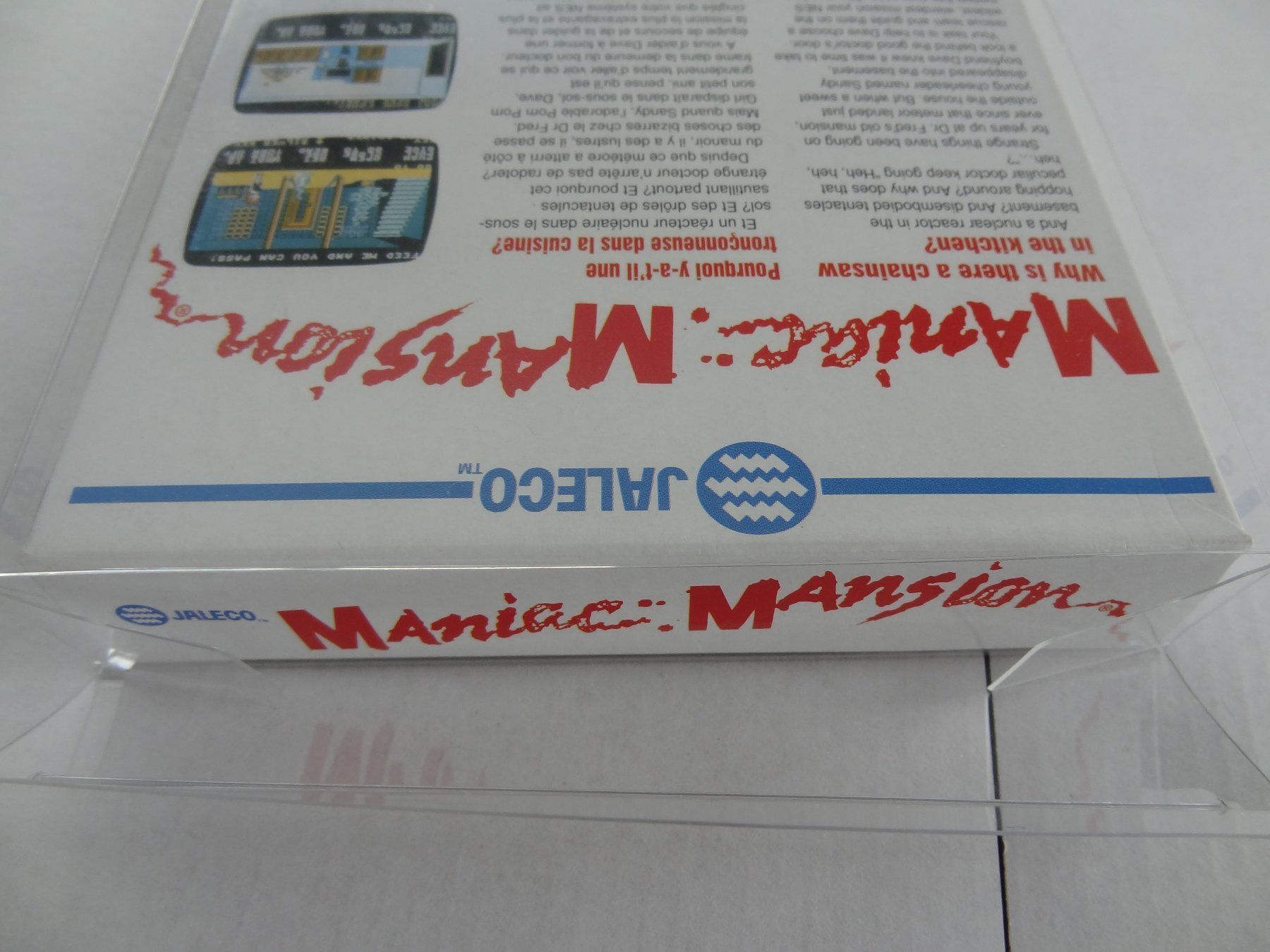 Giochi: MANIAC MANSION Nintendo NES E/FR NEU! – Nuovo e nell'imballaggio originale da Lyss venduto da Famicom 3
