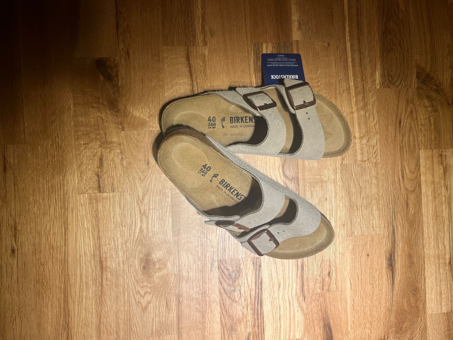 Birkenstock Scarpe da uomo: Birkenstock- Arizona Weichbettung – Nuovo e nell'imballaggio originale da Liestal venduto da lar_t5fw 2