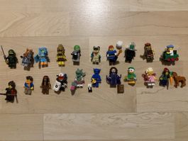 LEGO Minifiguren Konvolut 20 Stück diverses Zubehör gebrauch
