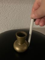Petit vase vintage doré - Déco intérieure