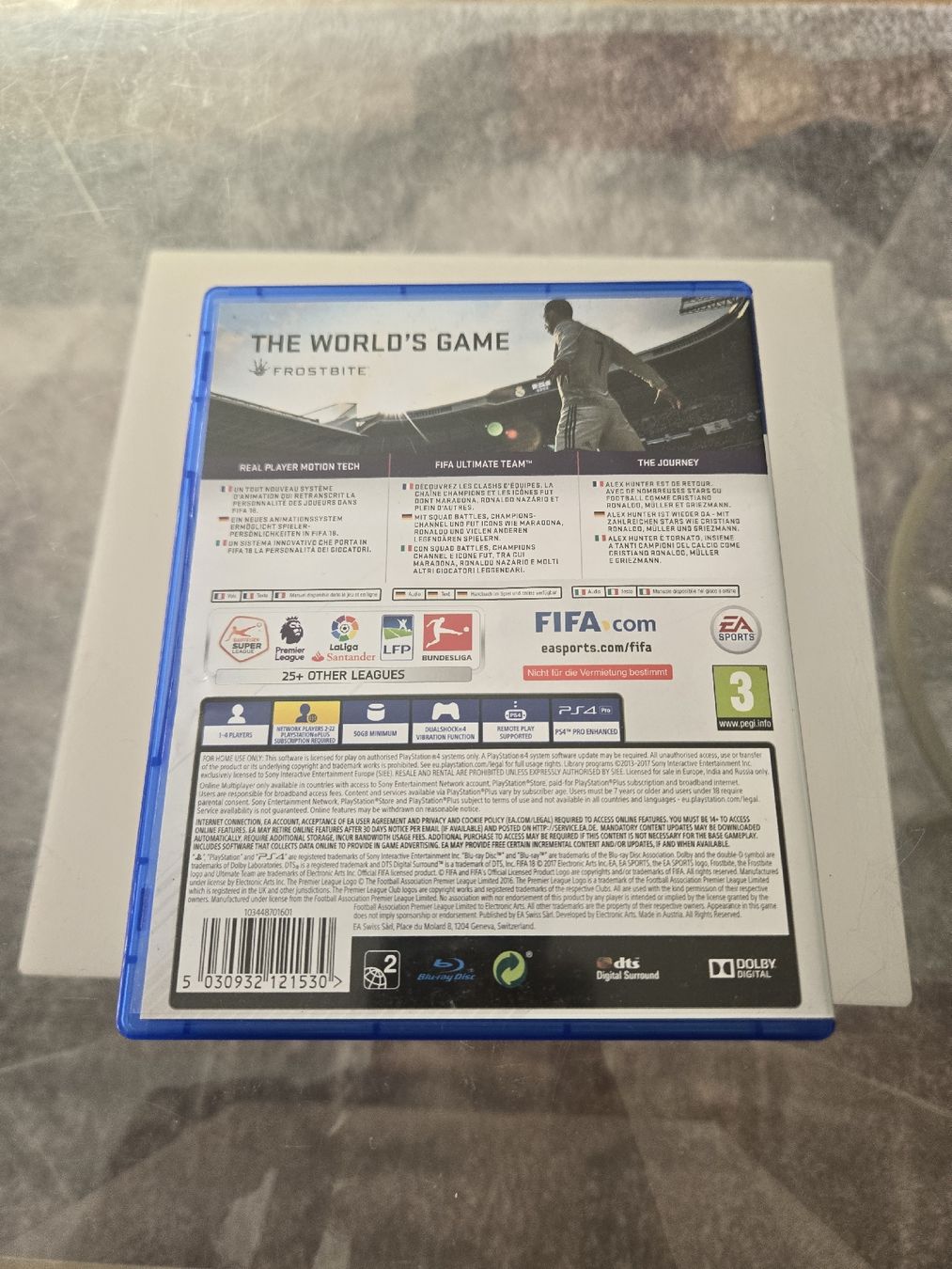 Spiele: FIFA 18 PS4 – Gebraucht aus Bussigny von Kfdlt 1