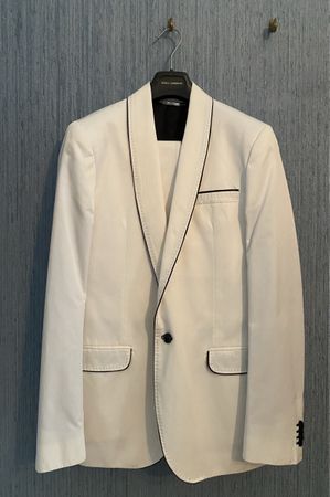 Dolce & Gabbana D&G - Costume blanc élégant