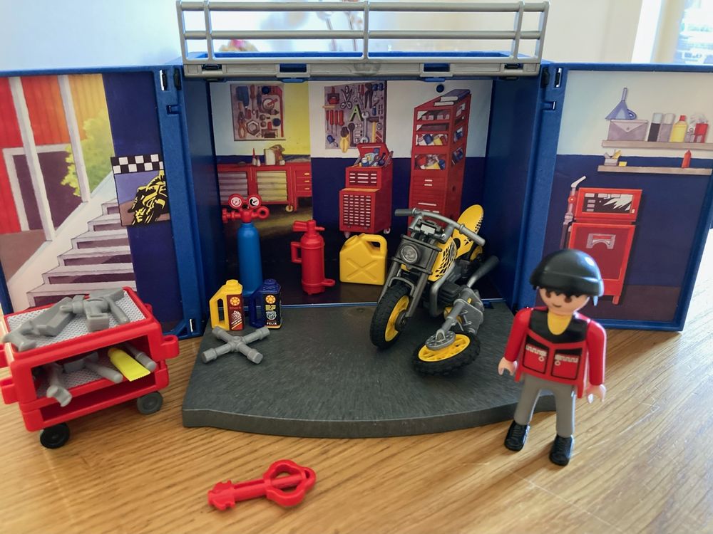 Garage moto Playmobil