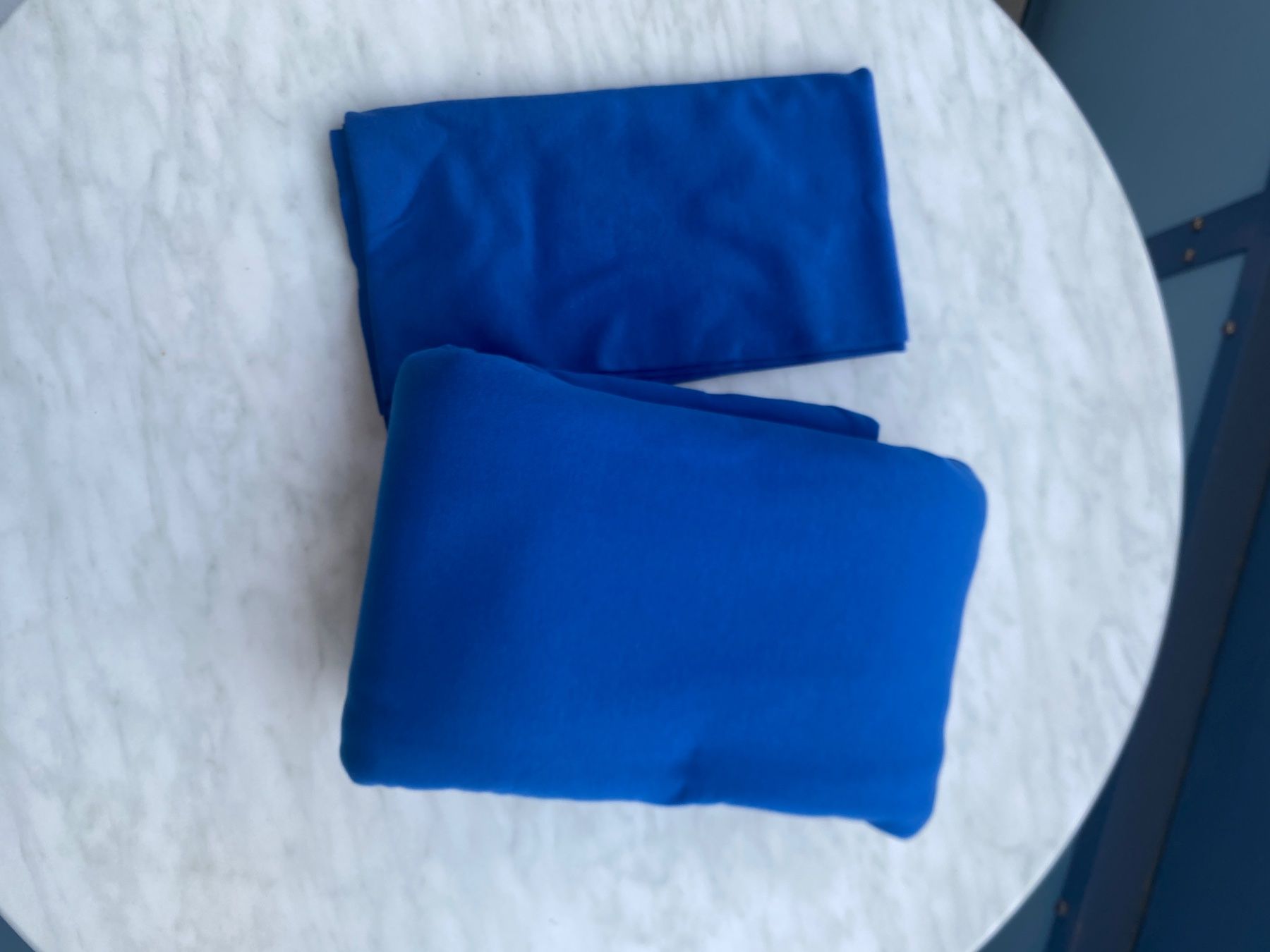 Tessuti: Sweat Cobalt Blau inkl Bündchen – Nuovo e nell'imballaggio originale da Effretikon venduto da Fiora-12 3