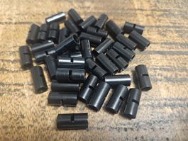 lego 62462 lot de 40 pièces Black Technic, Axle Connector 2L