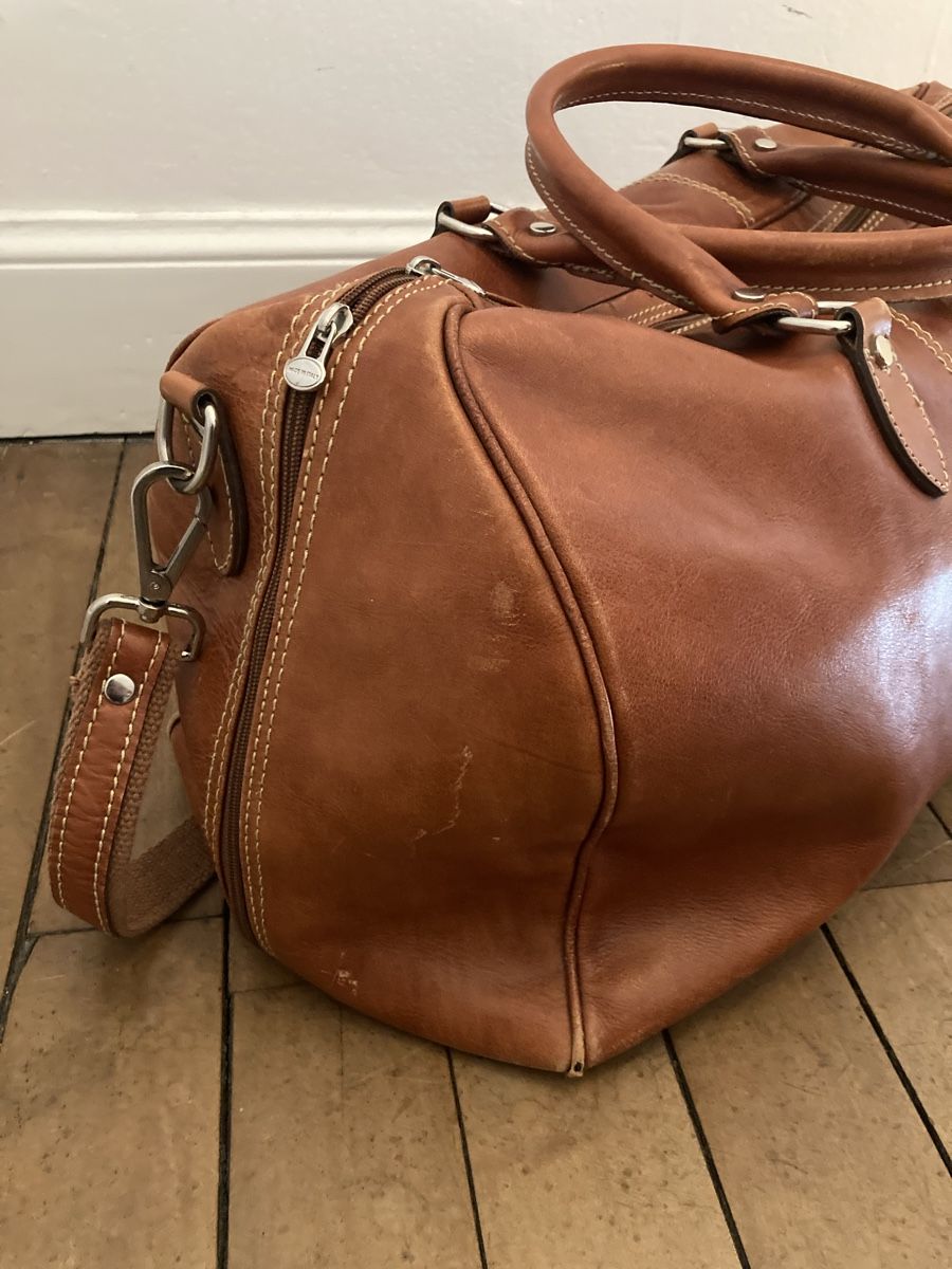 Borse: Weekender / Reise Ledertasche – Usato da Basel venduto da fischstaeblii 2