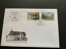 1999 RUSSLAND-SCHWEIZ FDC VOLL EINWANDFREI 