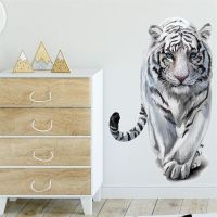 Sticker weisser Tiger 57x30 cm