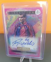 Trading Card Topps Inception Rivaldo Autograph 59/75