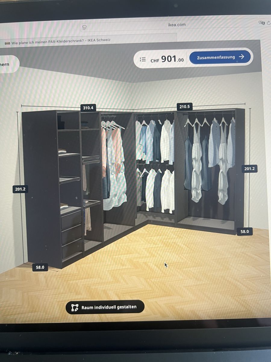 Armadi: IKEA PAX Kleiderschrank – Usato da Zürich venduto da Zoe.E 4