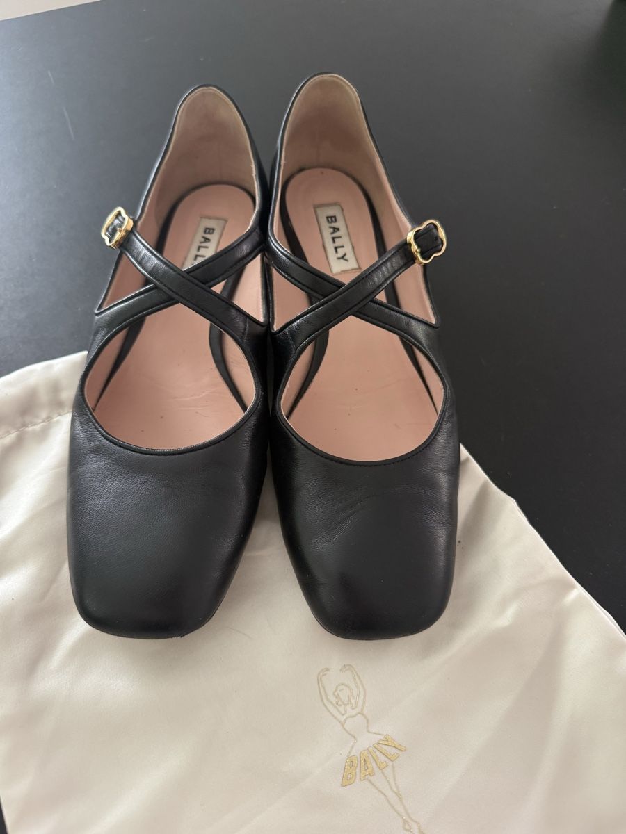 Bally Damenschuhe: Bally Ballerinas, schwarz, Grösse 40 – Gebraucht aus Basel von Seimenboh 1