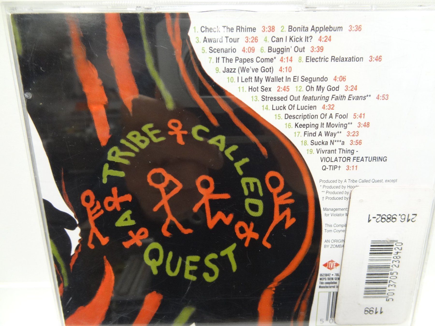 CD: A Tribe Called Quest - The Anthology - Doppel-CD Top! – Usato da luzern venduto da musicandart 1