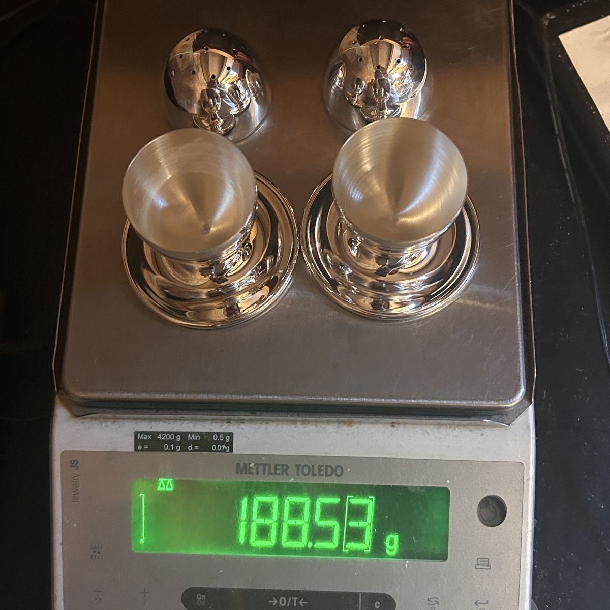 Jezler Sonstiges Geschirr: Jezler Millennium Edition Massiv Silber Eierbecher 2er Set – Gebraucht aus Laufen von belleskulptur 8