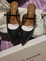 Kurt Geiger Leder Mary Jane Mule Heels
