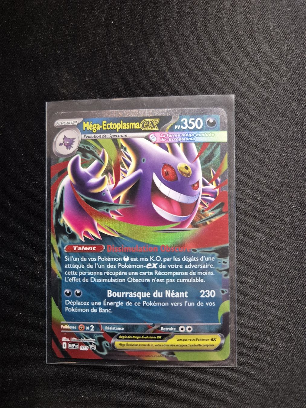 Pokémon Sammelbilder & Trading cards: Pokémon Méga-Ectoplasma ex MEP 073 FR Promo – Neu (gemäss Beschreibung) aus Couvet von tho_9pnx