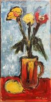Klekot Lech (1953 - 2024), Öl-Bild "Stilleben"