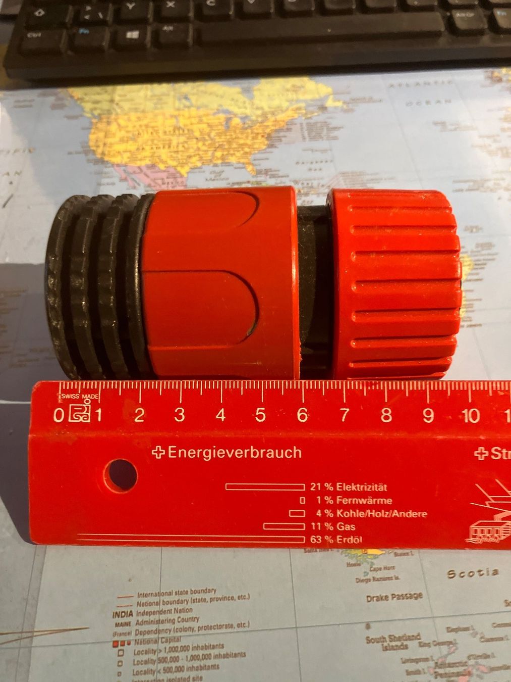Tubi & Tubi flessibili: Schlauchanschluss 25mm – Nuovo (secondo la descrizione) da Cunter venduto da Bicasi58 2