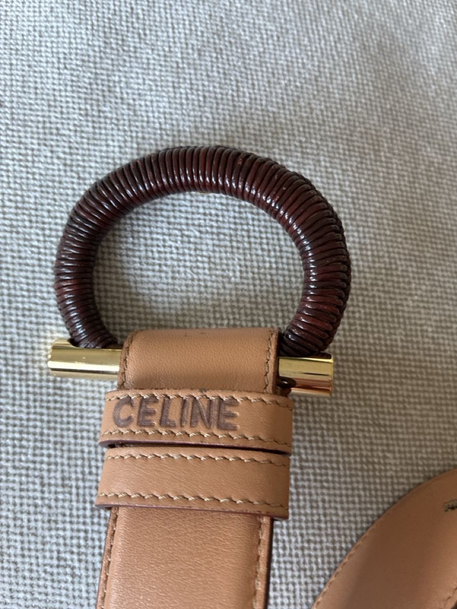 Ceintures: Gürtel CELINE Leder beige, Vintage – D'occasion à Aarau par ren_jf6f 1
