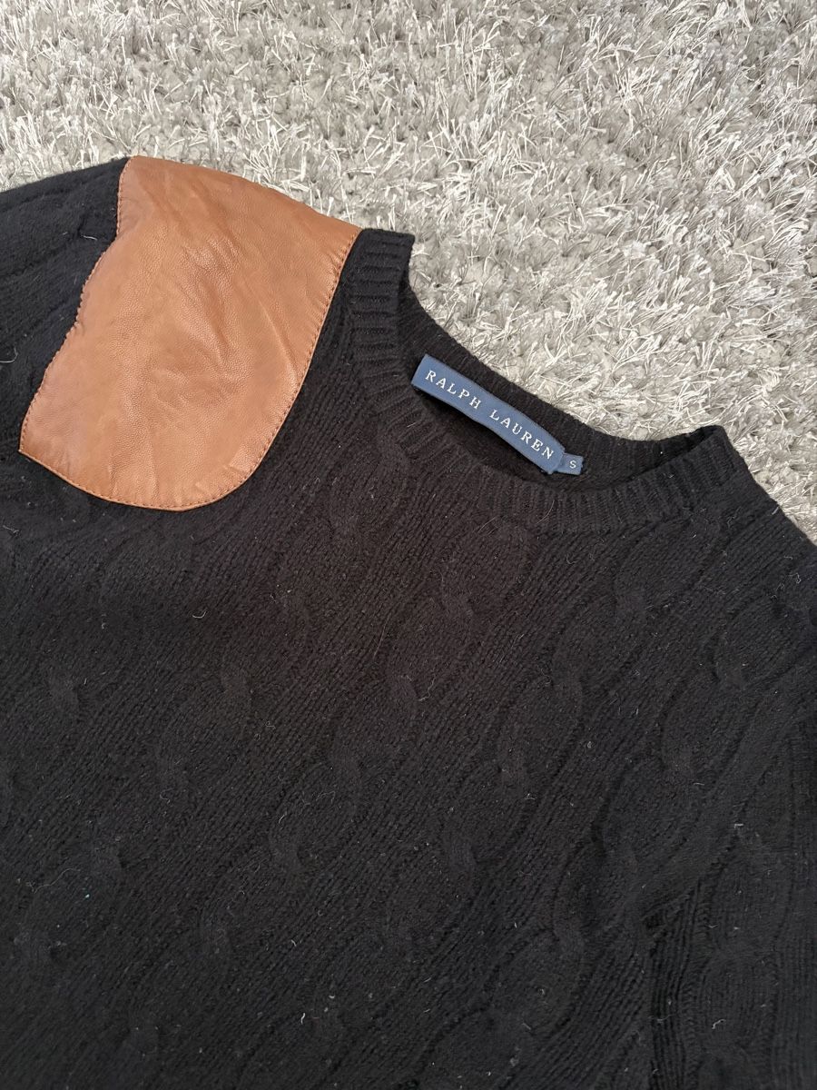 Ralph Lauren Maglioni & Felpe: Ralph Lauren Black Wool/Cashmere Sweater – Usato da Brislach venduto da edu_t6pq 1
