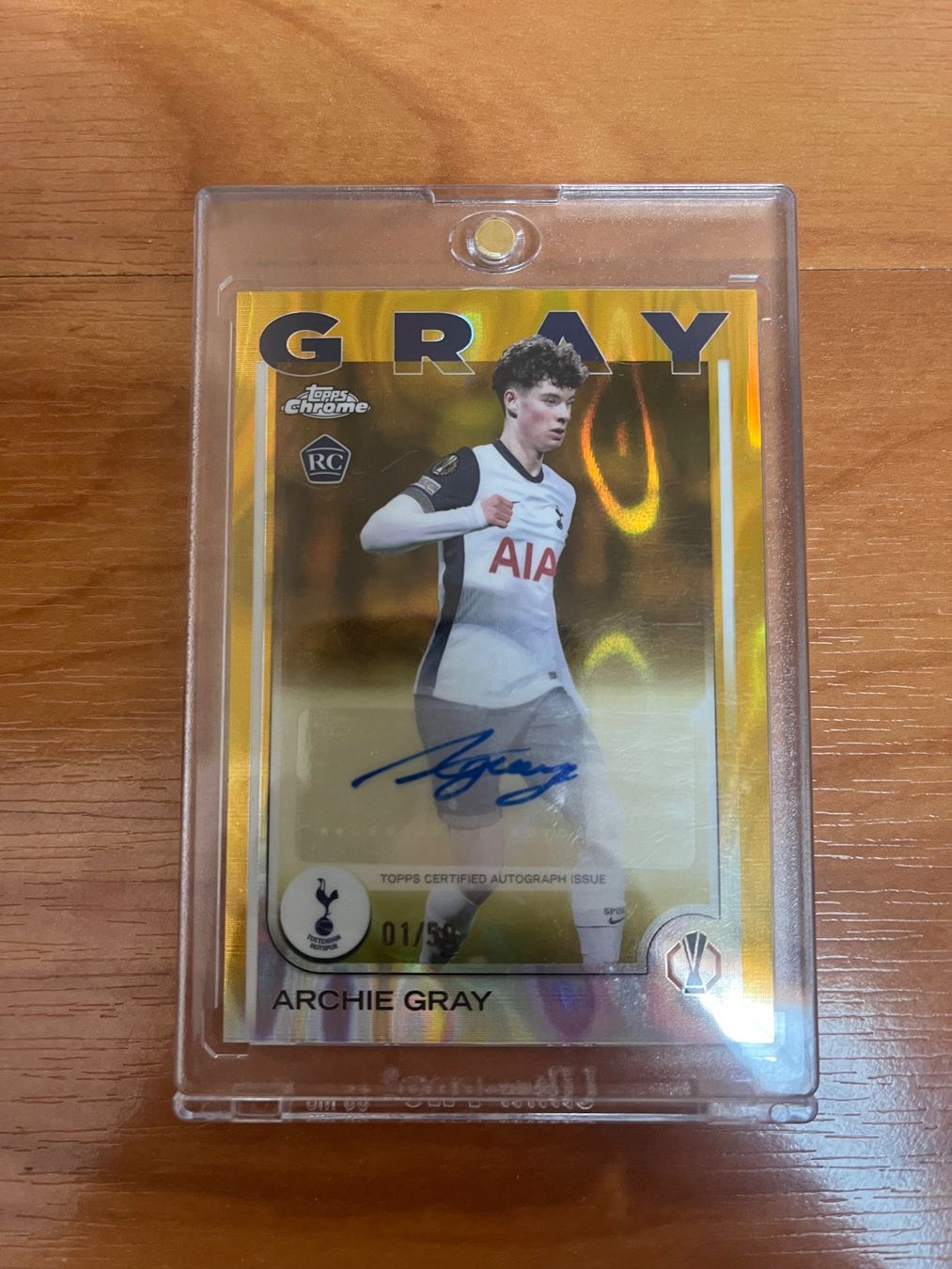 Topps Carte collezionabili: Archie Gray auto /50 – Usato da Balzers venduto da jos_6r9r