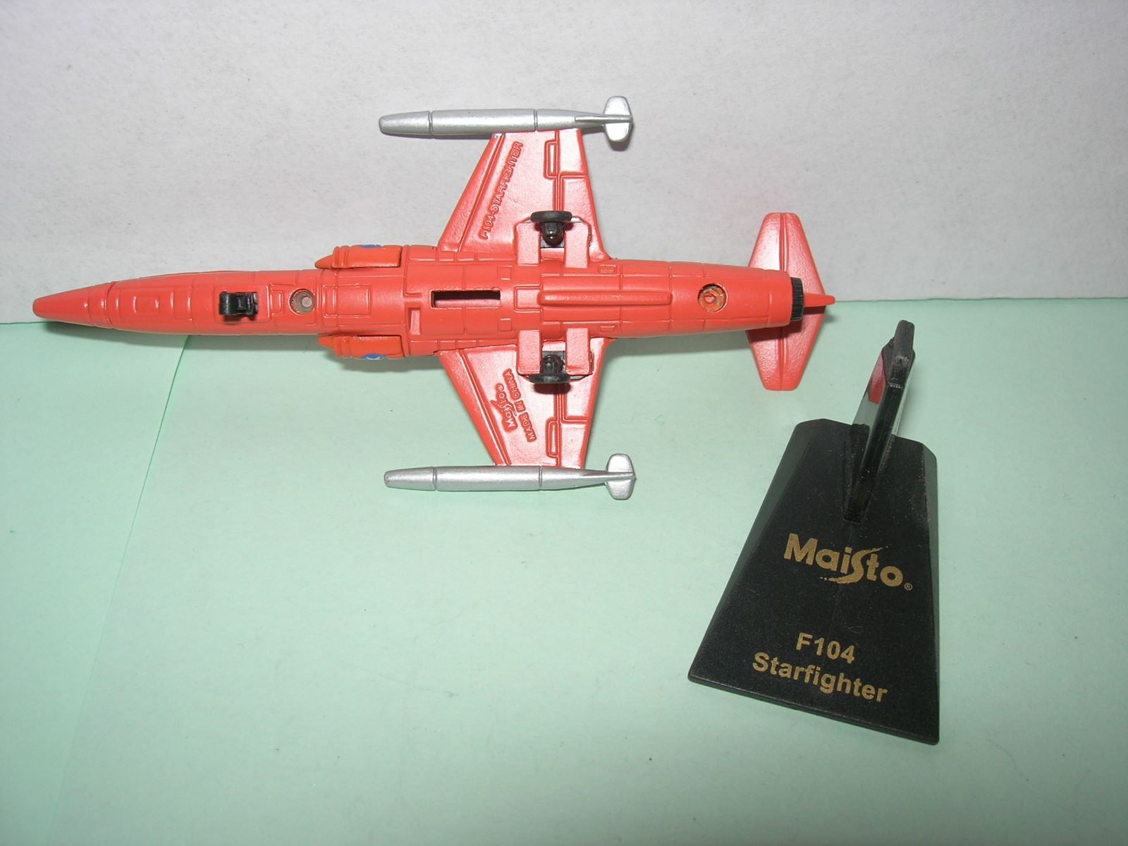Maisto Kit di modellismo & Modellini statici: F104 Starfiger ° Maisto 1:87 – Nuovo e nell'imballaggio originale da Hornussen venduto da Amw 5