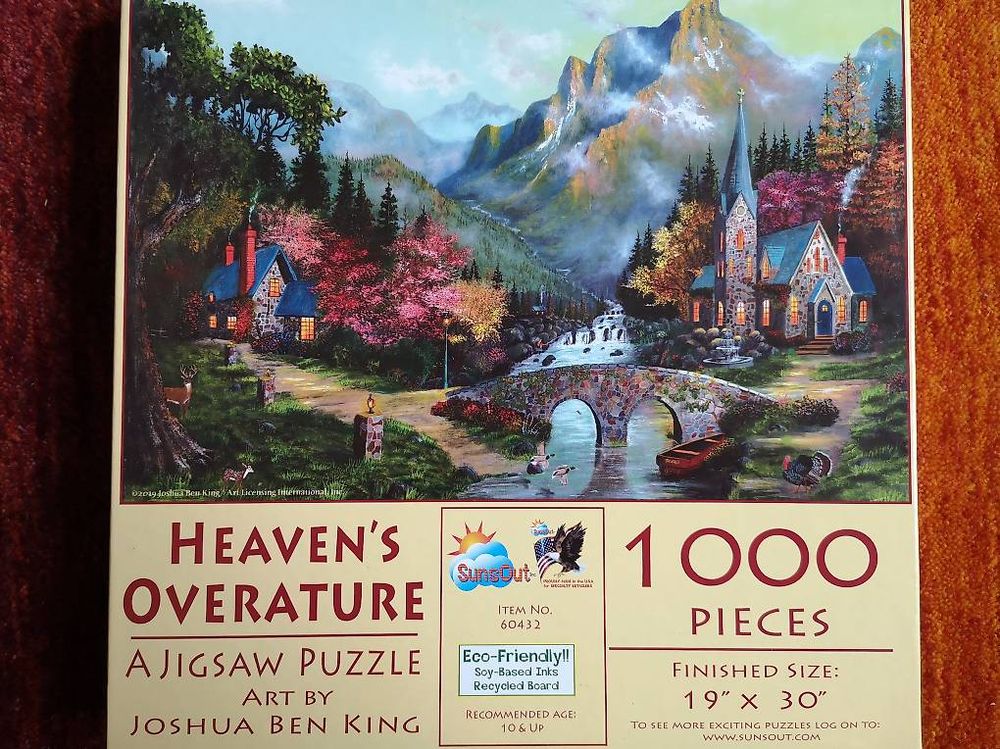Puzzle 1000 Pezzi SunsOut 'Cucita Con Amore' | 51x69 Cm, Realizzato Negli USA Con Materiali Riciclati