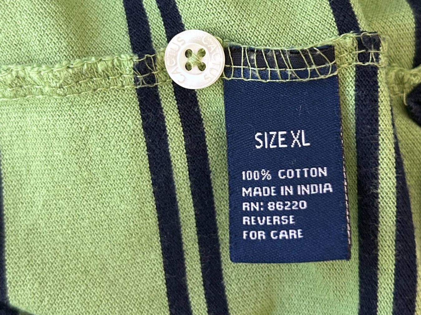 Polo Ralph Lauren Magliette Polo: Cactus Performance Poloshirt with Stripes – Usato da St. Gallen venduto da look-twice 5
