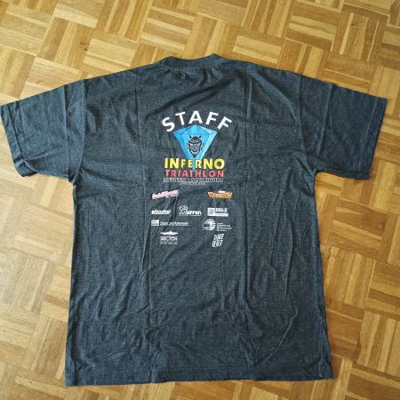 Vintage T-Shirt Inferno Triathlon Staff Gr L