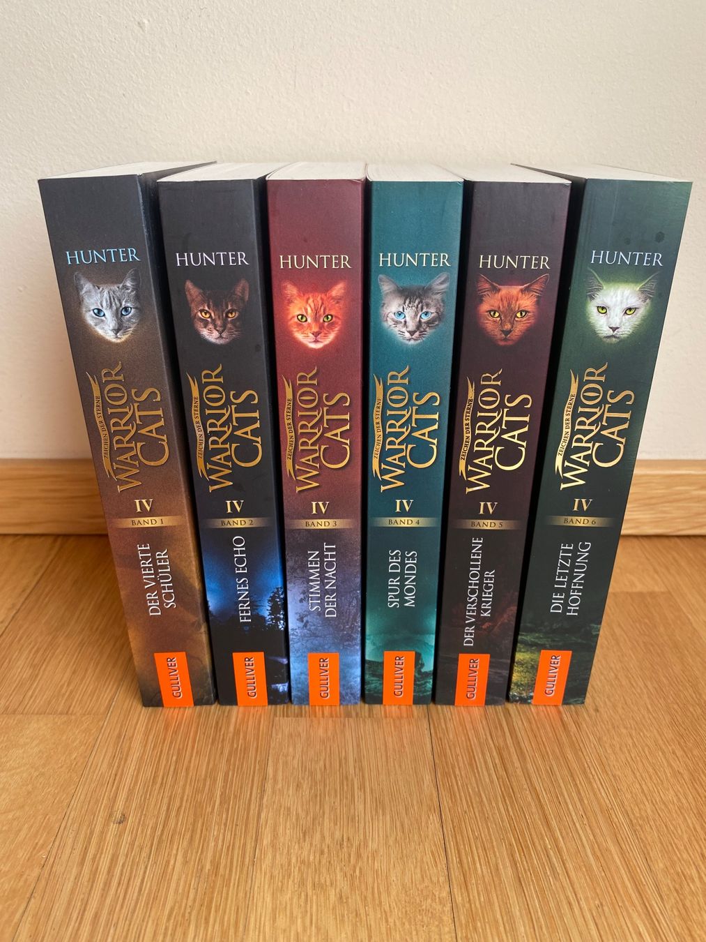 Bücher: Warrior Cats, Staffel 4, Bände 1 - 6 – Neu (gemäss Beschreibung) aus Trin-Mulin von Tintengoldfisch