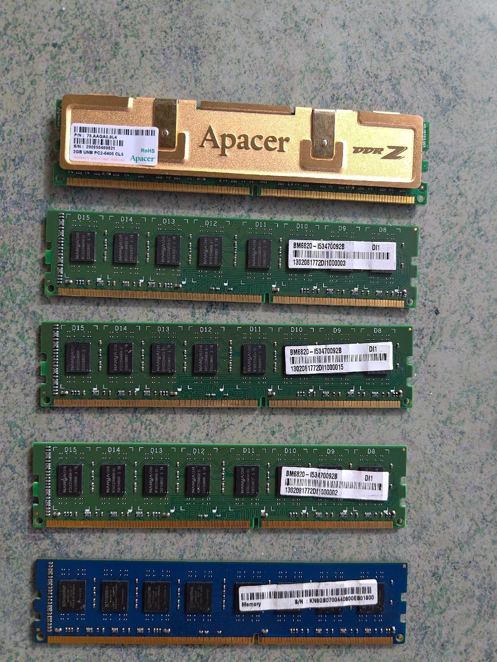 Memoria / RAM: Ddr 3 Ram  – Usato da Raron venduto da hochheiliger 1