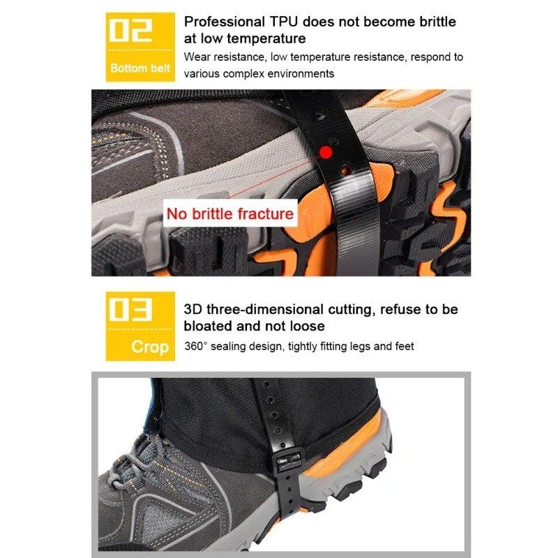 Stinchiere & Fasciature: ✅ NEU Wasserfeste Wandergamaschen – Nuovo e nell'imballaggio originale da Wittenbach venduto da ChinaSeidenstrasse 2