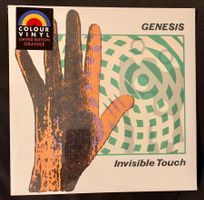 GENESIS „Invisible Touch“ ORANGE VINYL LP LIMITED! RAR & OOP