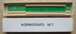 NORMOGRAFO NO. 7 IN OVP