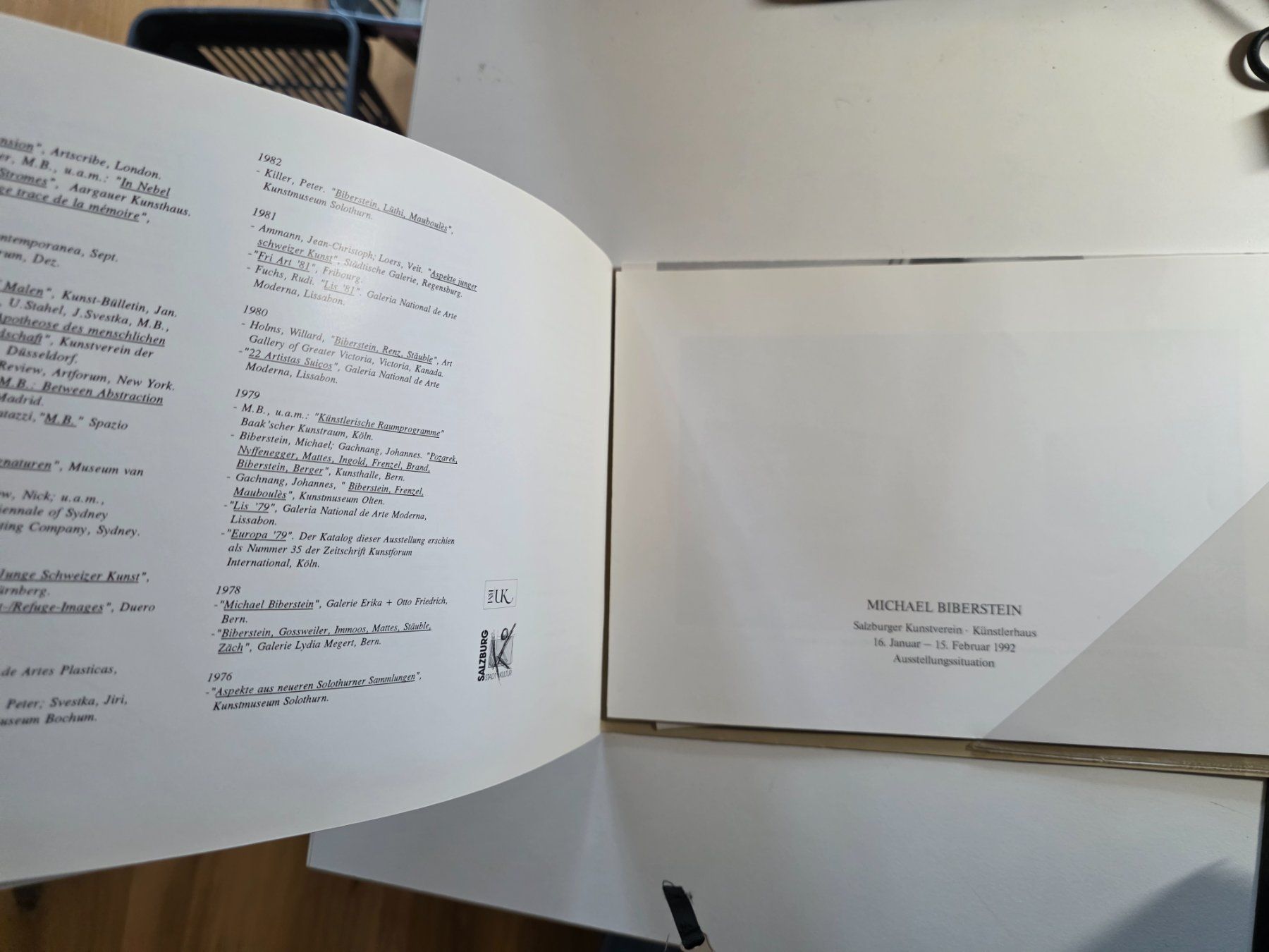 Bücher: Michael Biberstein - Das grosse Anziehende und die unendlich – Gebraucht aus Walterswil BE von Lonitti 7