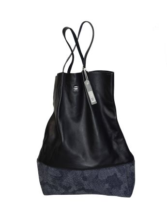 G-Star RAW Damen Leder Tasche Shopper /LP:279/schwarz/NEU