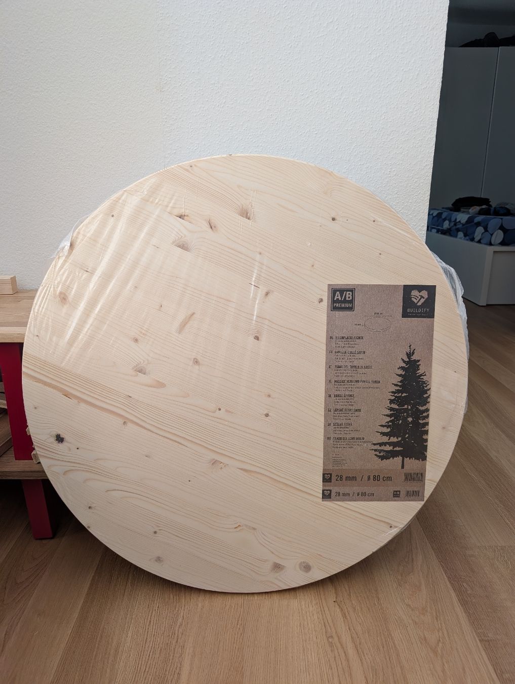 Holzartikel: Holz-Tischplatte  – Neu und originalverpackt aus Zürich von pab_yqy5