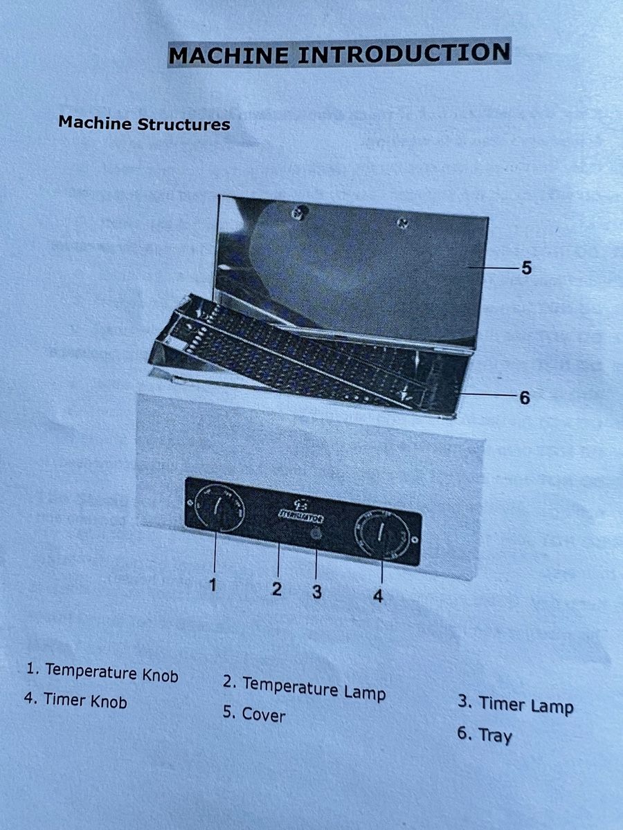 Pasti del neonato: HIGH TEMPERATURE STERILIZER – Nuovo e nell'imballaggio originale da Basel venduto da MarhiAliss68 6