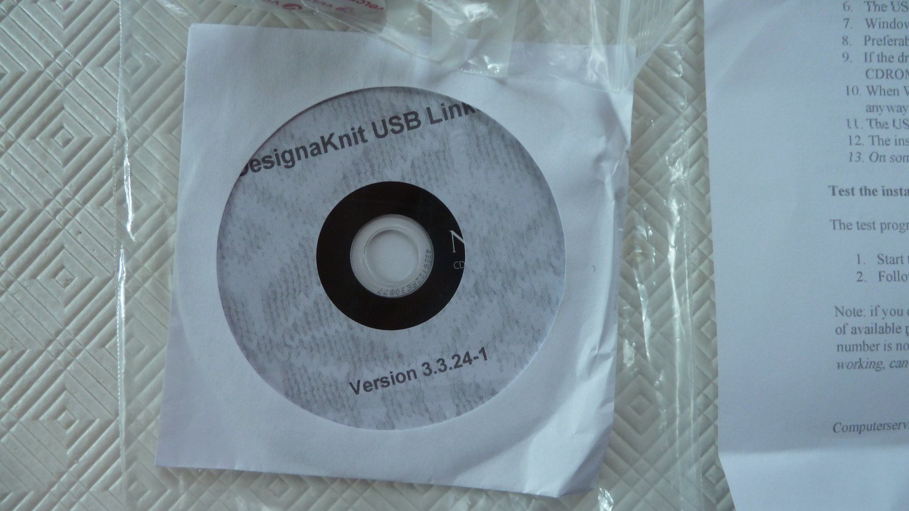 Tutte le macchine: Für Strickmaschine Brother Link 5 USB – Nuovo e nell'imballaggio originale da Siebnen venduto da Ra-la-ra-ol 3