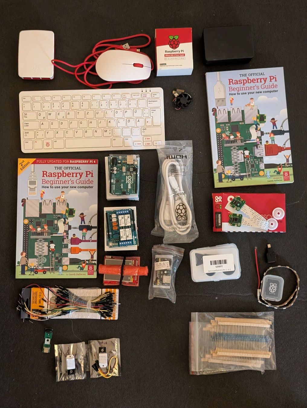 Arduino Componenti elettronici: Arduino Set mit Kameras, Relay Schield und Luftsensor – Usato da Zürich venduto da noskule