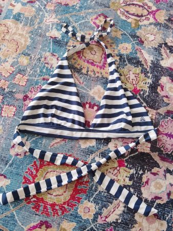 Feuer frei! Maritimes Bikini-Top Gr. 46 Streifen für den ...