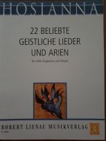 Notenheft: Geistliche Lieder & Arien - Hohe Singstimme. neu