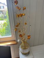 Golden Flower Vase Table Lamp - Chic Home Decor Accent