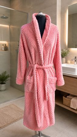 💗 Love to Lounge Bademantel S Pink wie neu 💕