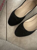 Schwarze Damen Ballettschuhe von Graceland, Grösse 39