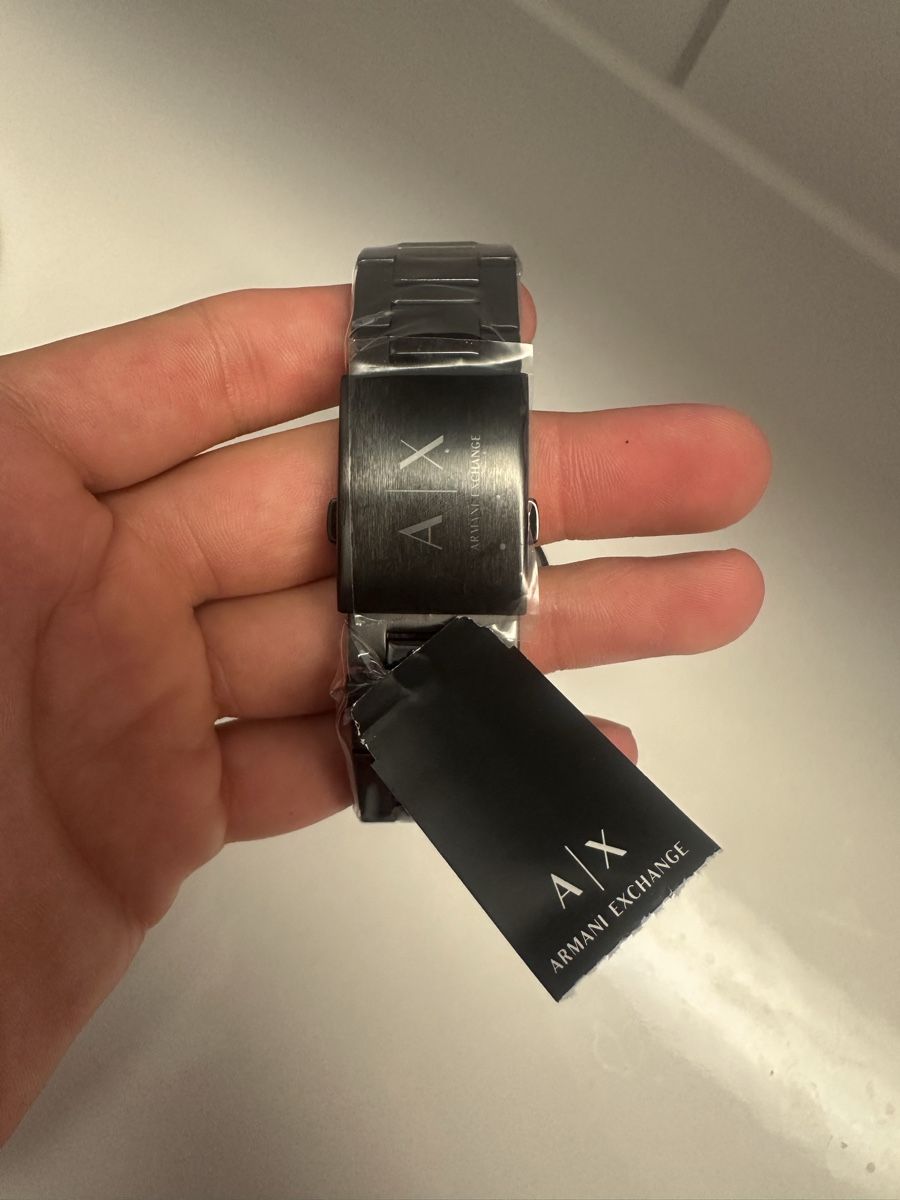 Armani Orologi: Armani Exchange Chronograph Schwarz, Neu – Nuovo e nell'imballaggio originale da Stein AG venduto da edi_5cqz 1