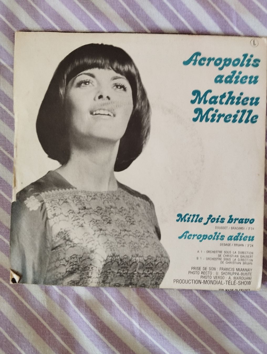 Dischi in vinile: 2 vinyles 45 tours de Mireille Mathieu – Usato da Neuchâtel venduto da rod_b9kq 4